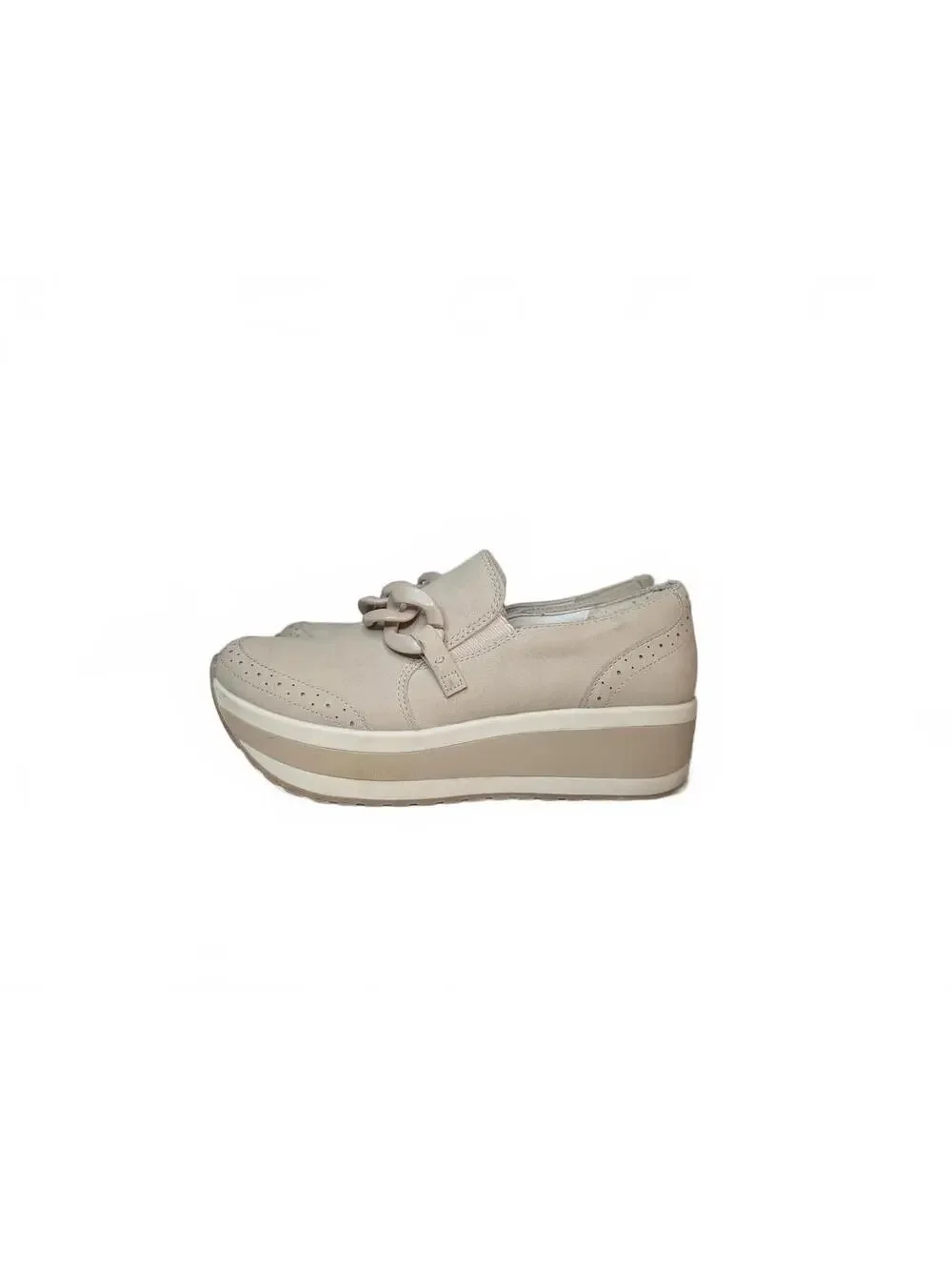 Dolce Vita Jhenee Slip-On Chunky Chain Platform Sneakers - Women's Size 8.5